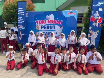 Kunjungan Cimory di SDS Wening