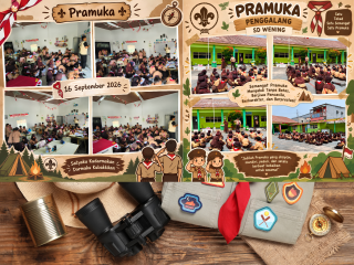 EKstrakurikuler Pramuka SDS Wening