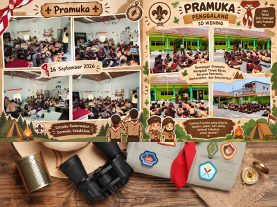 EKstrakurikuler Pramuka SDS Wening